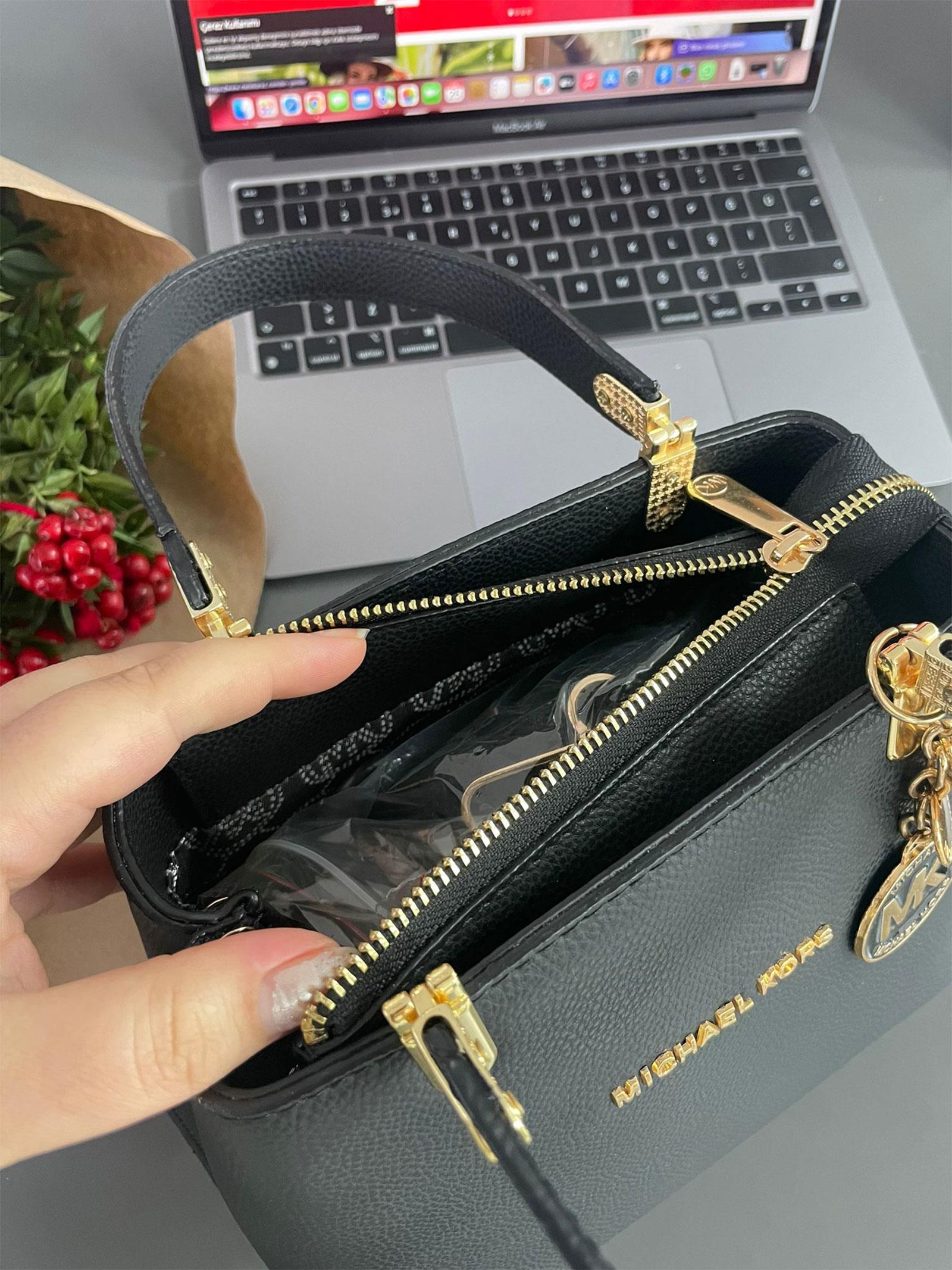 Siyah M.ıchael Kors Muadil Çanta