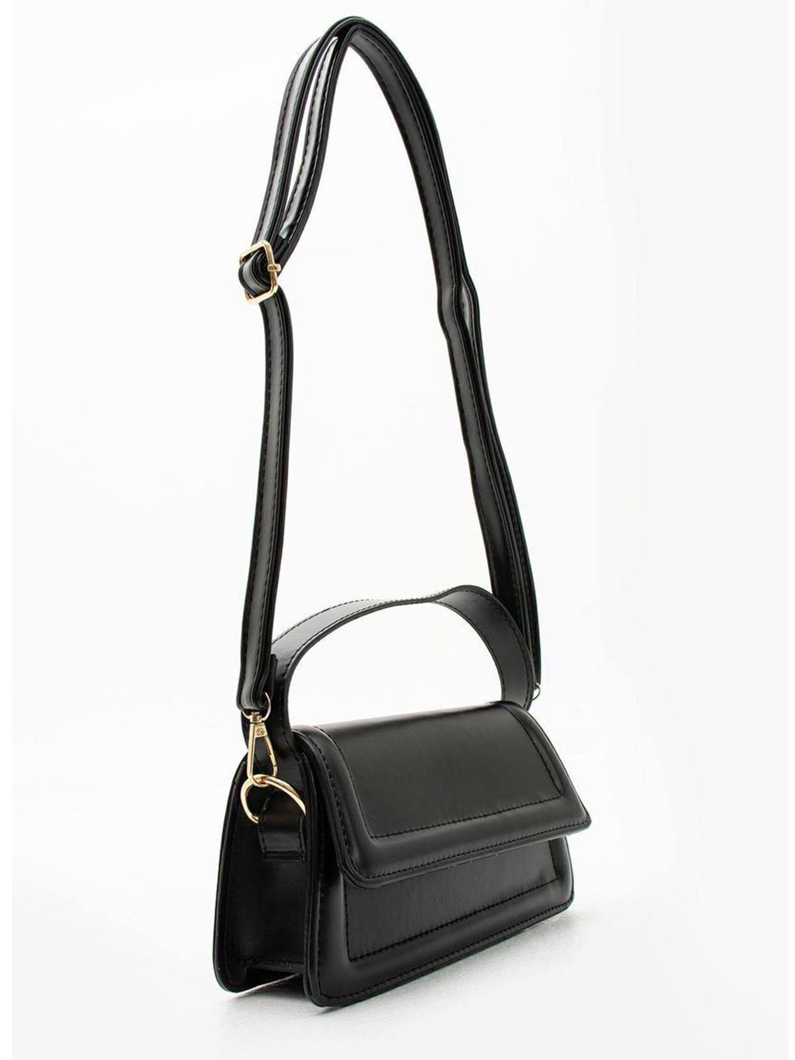 Siyah Moi Kadın Omuz Çantası