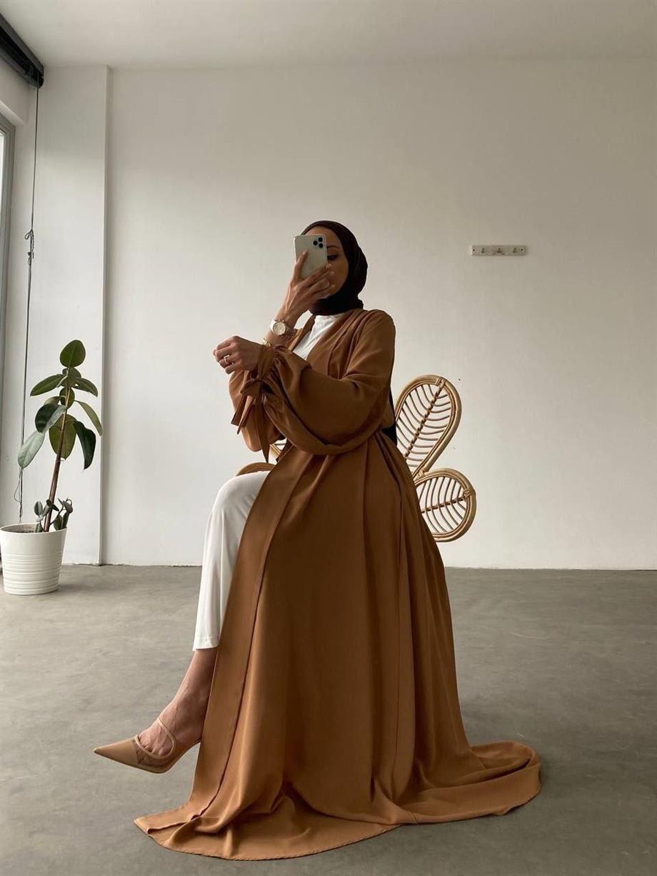 Sütlü Kahve Hanzede Abaya 