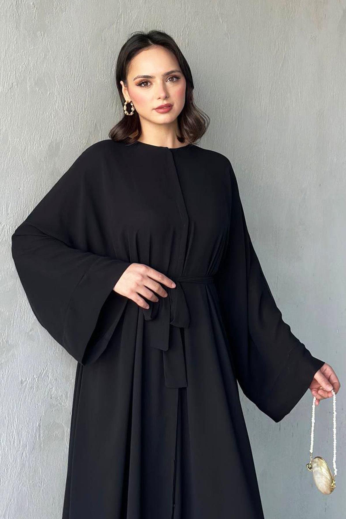 Vera Şifon Abaya Siyah