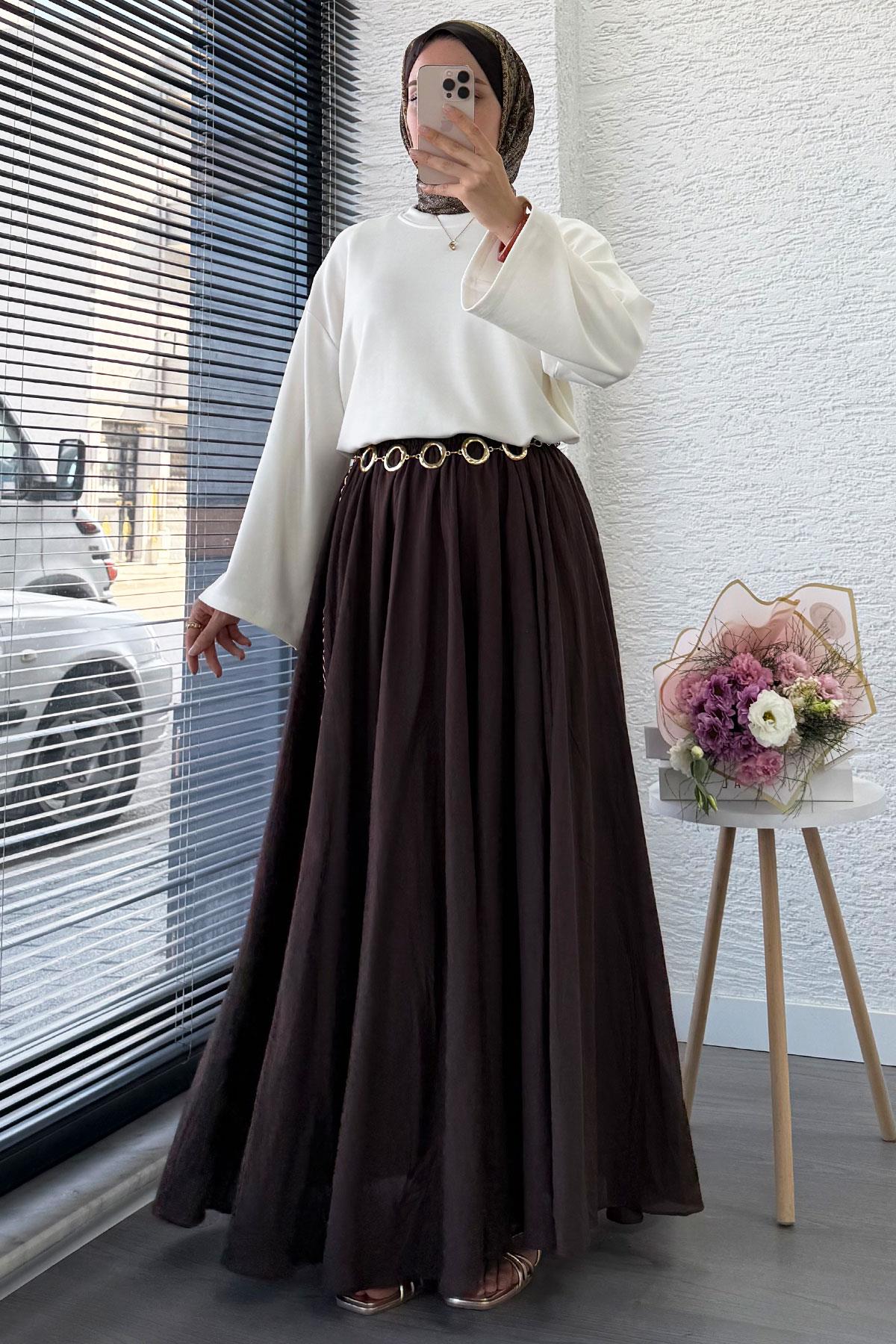 Volan Kol Basic Bluz - Ekru