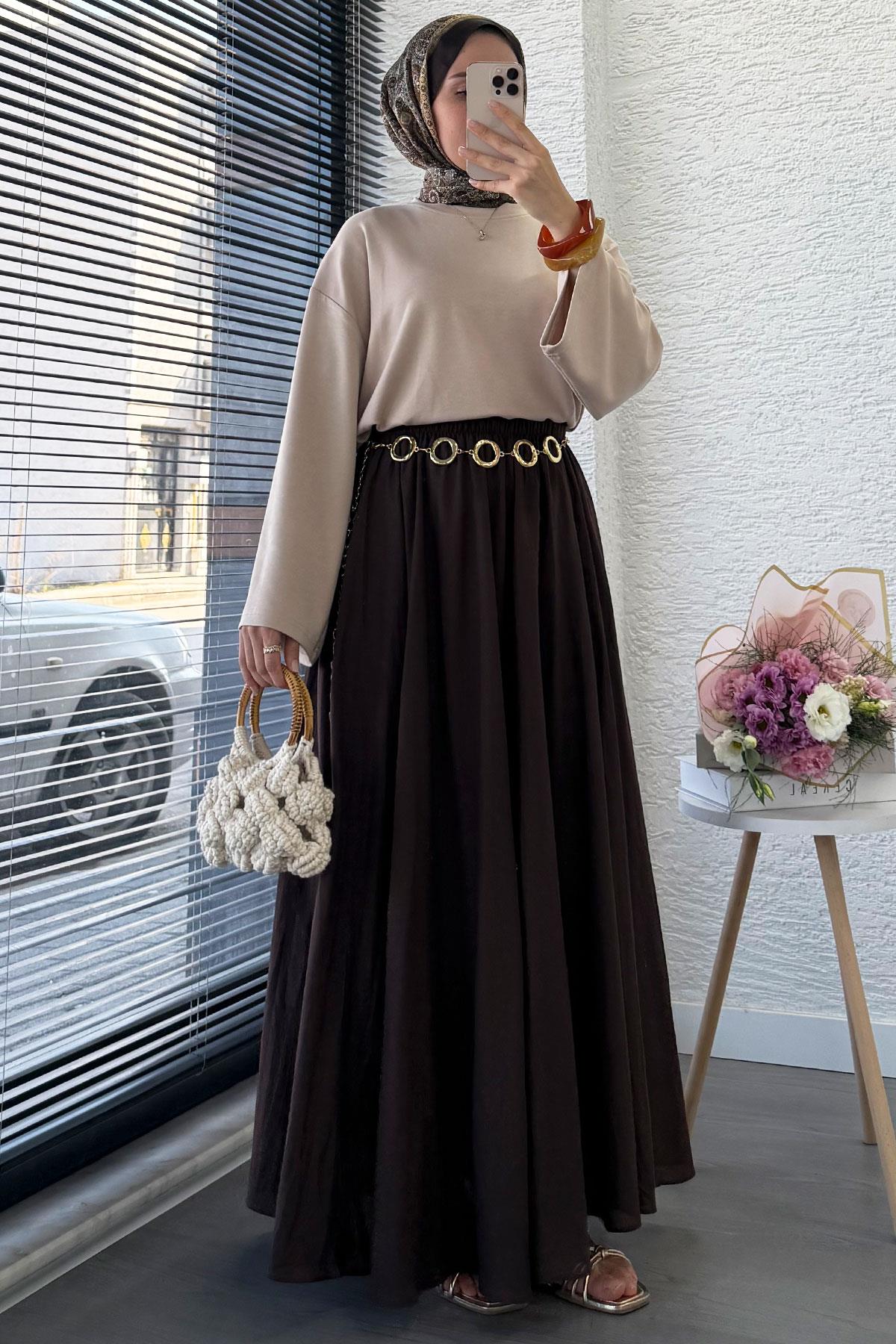 Volan Kol Basic Bluz - Vizon