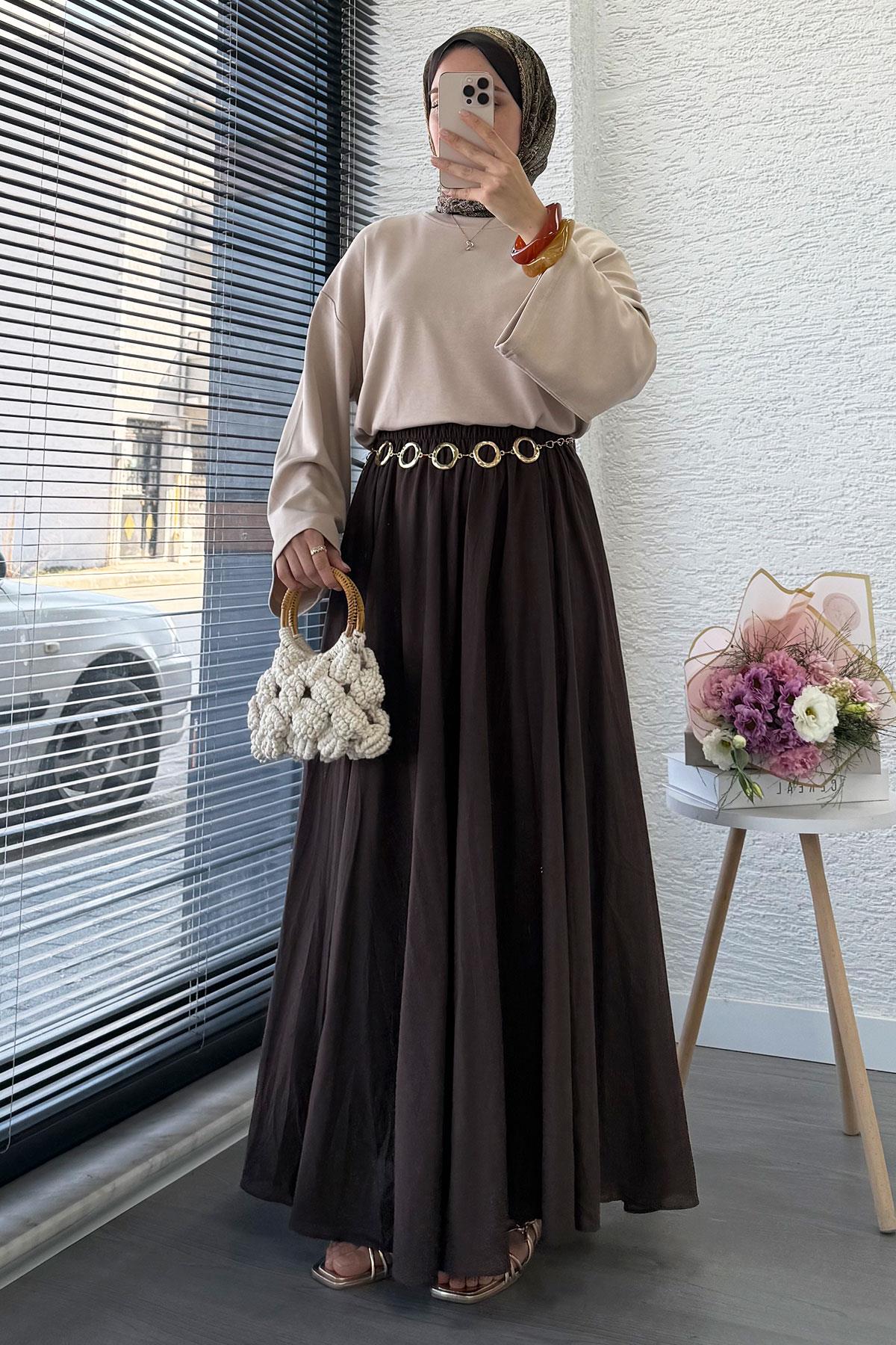 Volan Kol Basic Bluz - Vizon