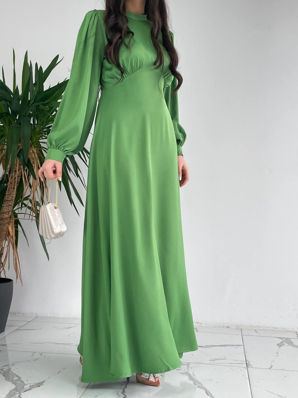 Yeşil Azra Elbise
