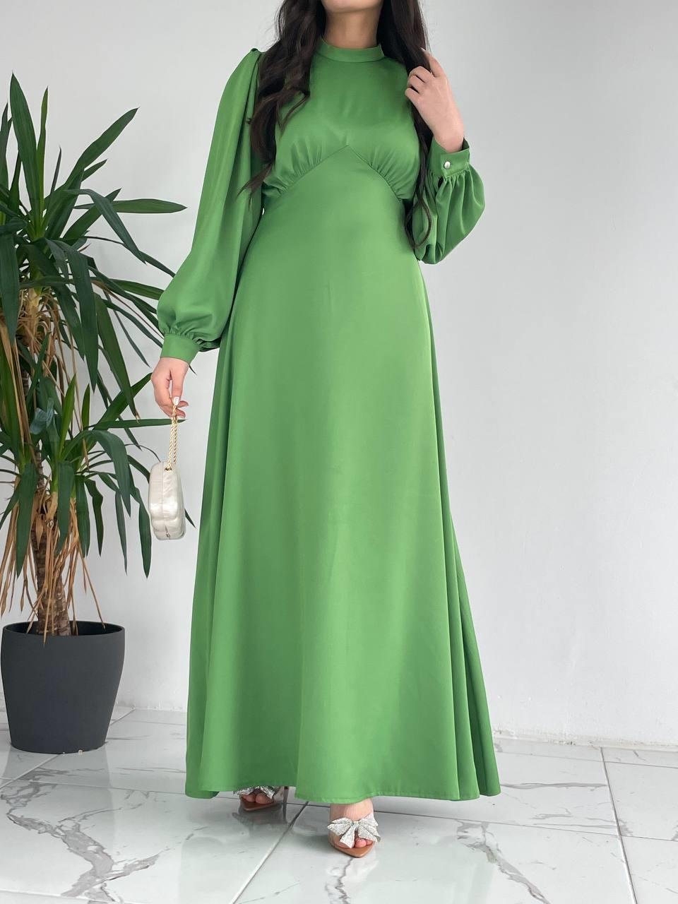 Yeşil Azra Elbise