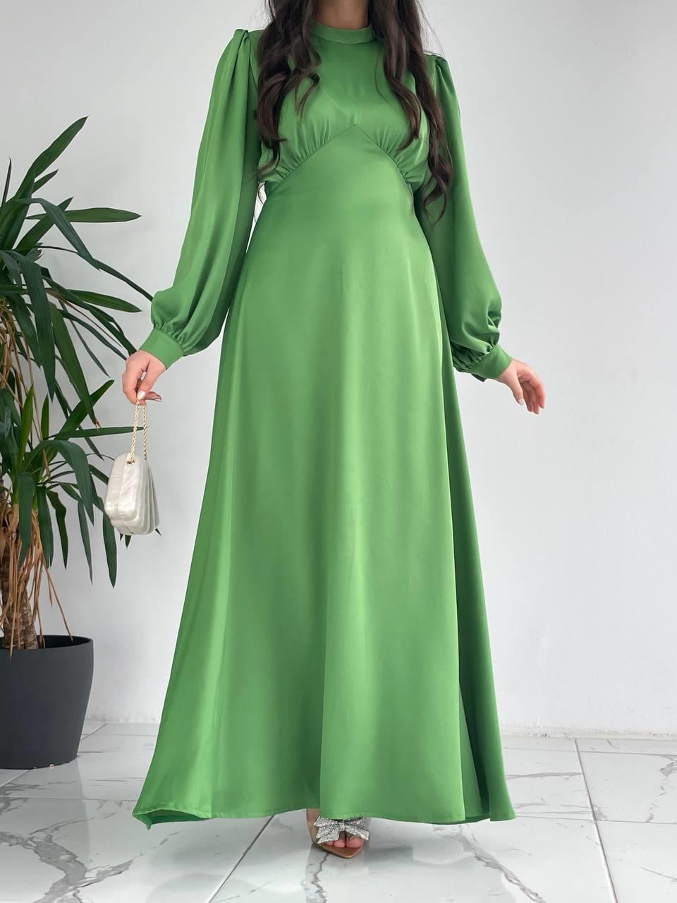 Yeşil Azra Elbise
