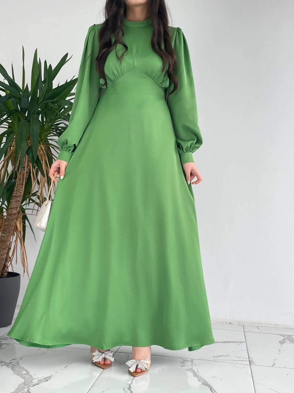 Yeşil Azra Elbise