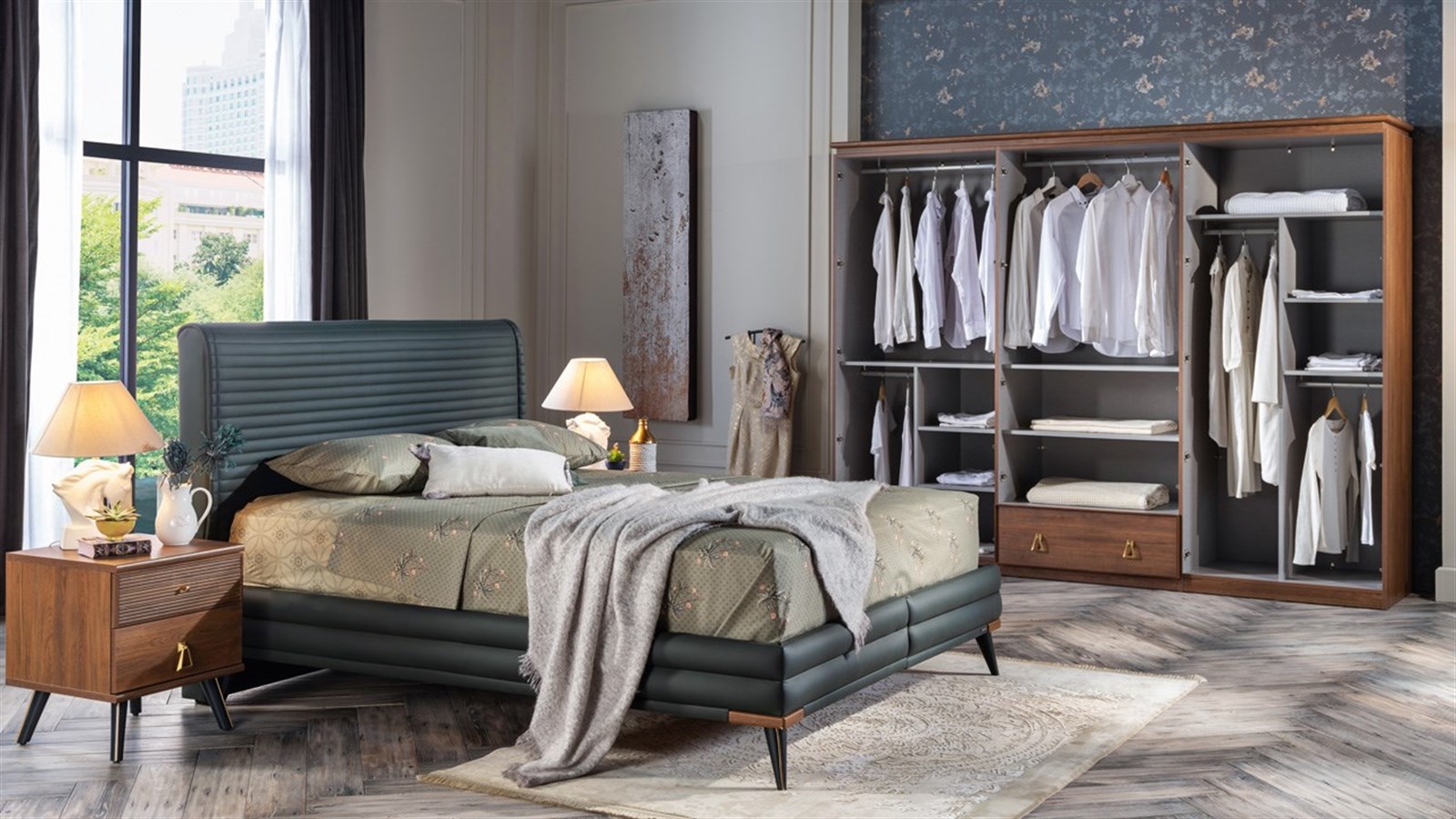 Diego (Stauraum) Schlafzimmer Set