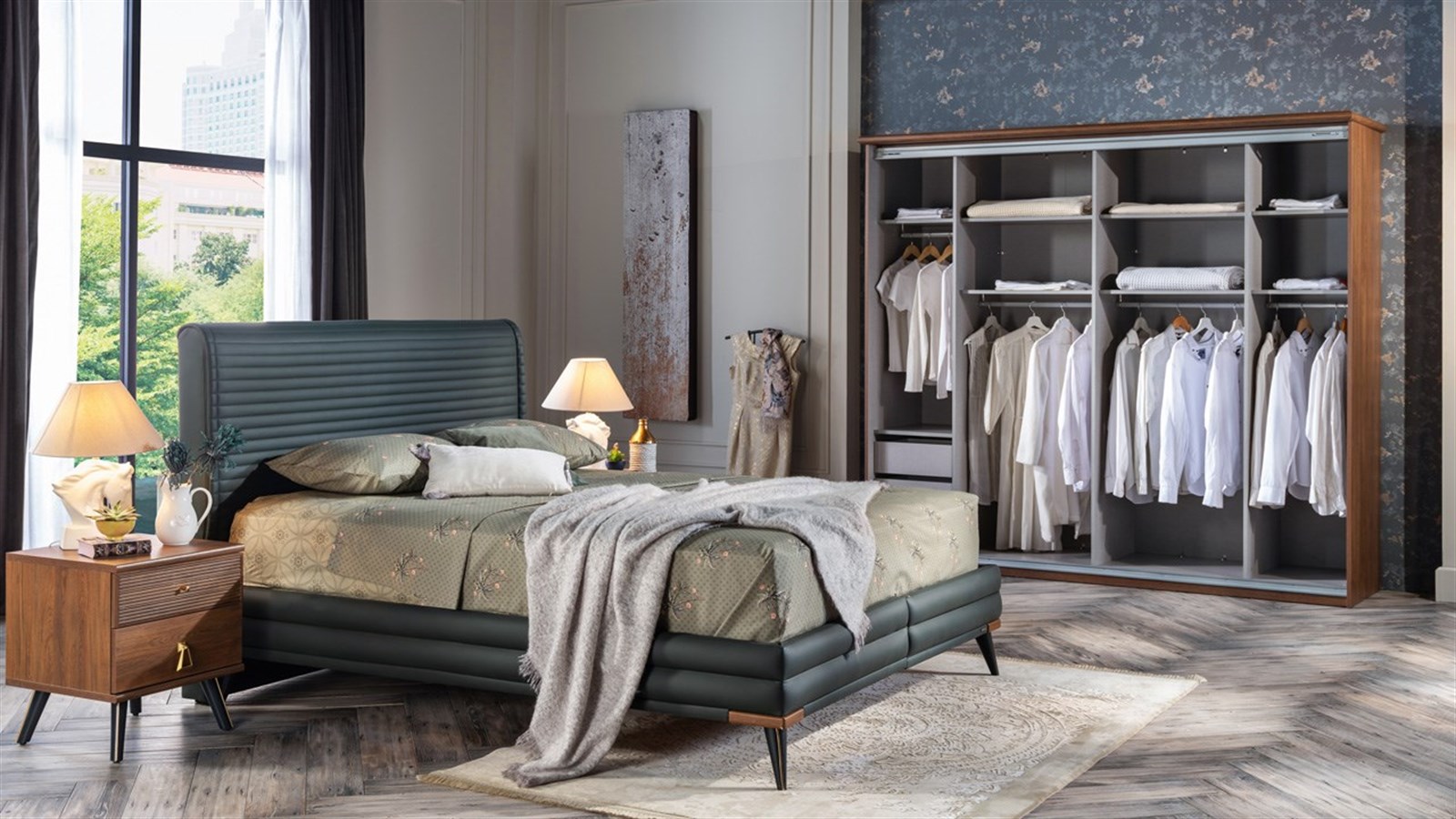 Diego (Stauraum) Schlafzimmer Set