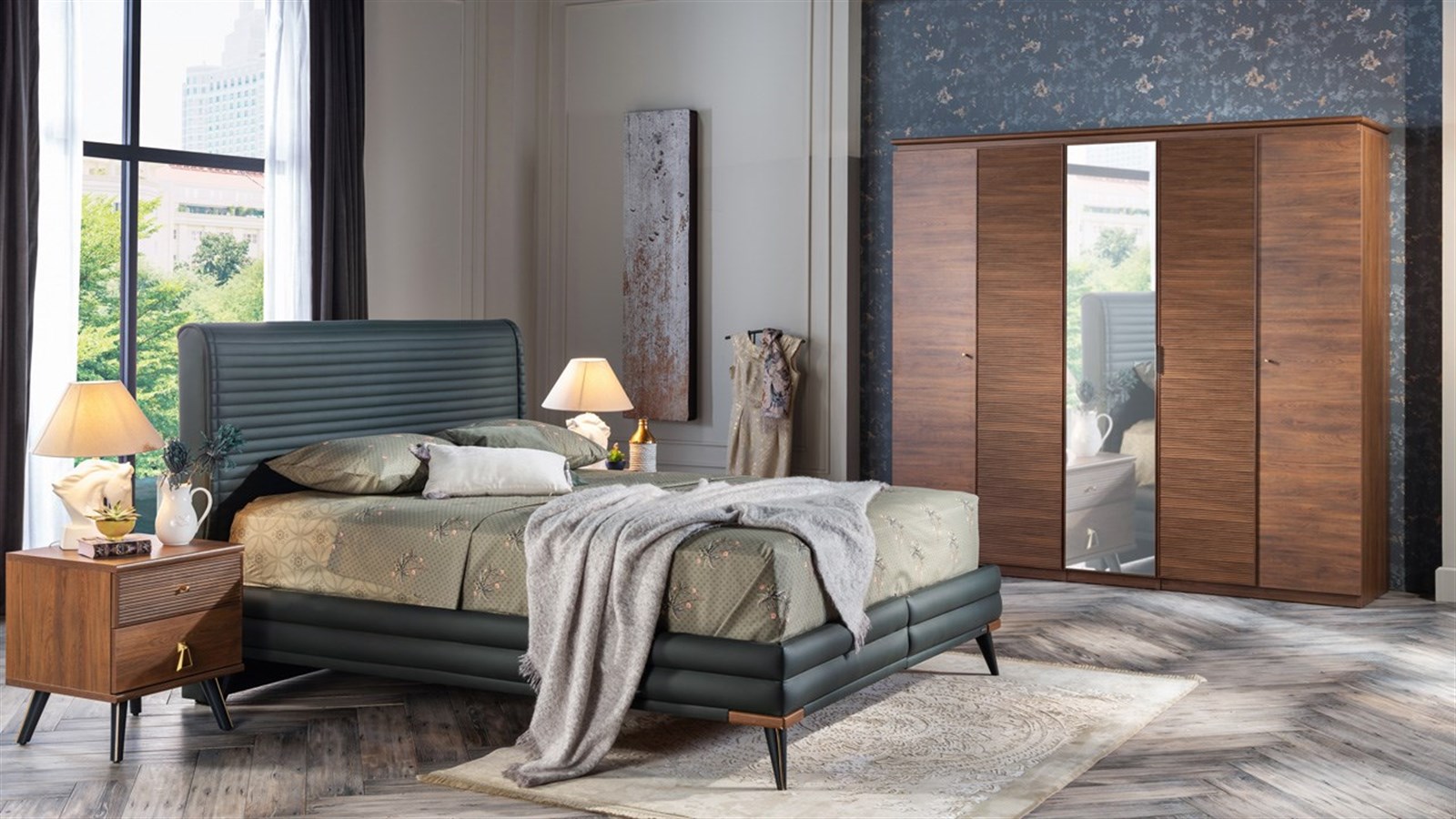 Diego (Stauraum) Schlafzimmer Set
