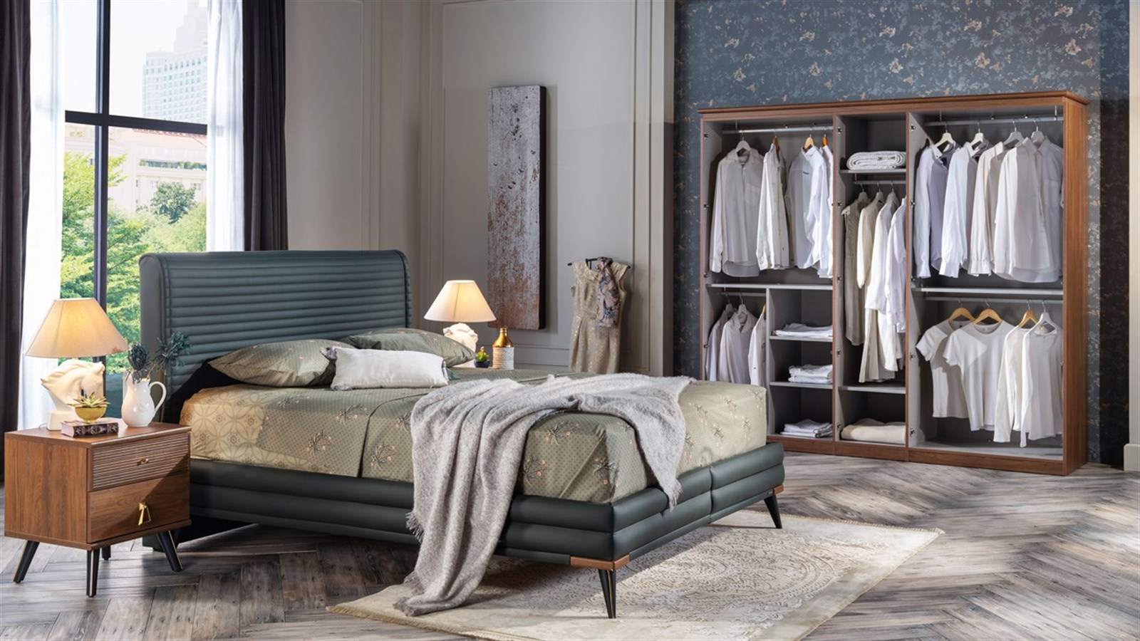 Diego (Stauraum) Schlafzimmer Set