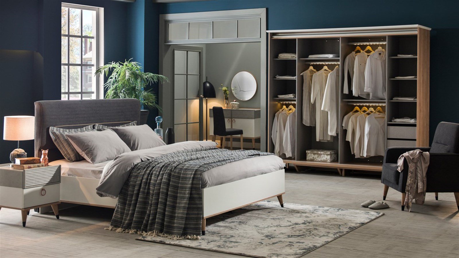 Lena (Stauraum) Schlafzimmer Set