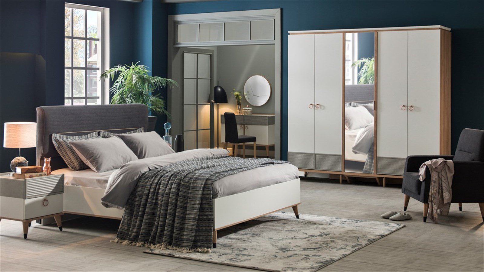 Lena (Stauraum) Schlafzimmer Set