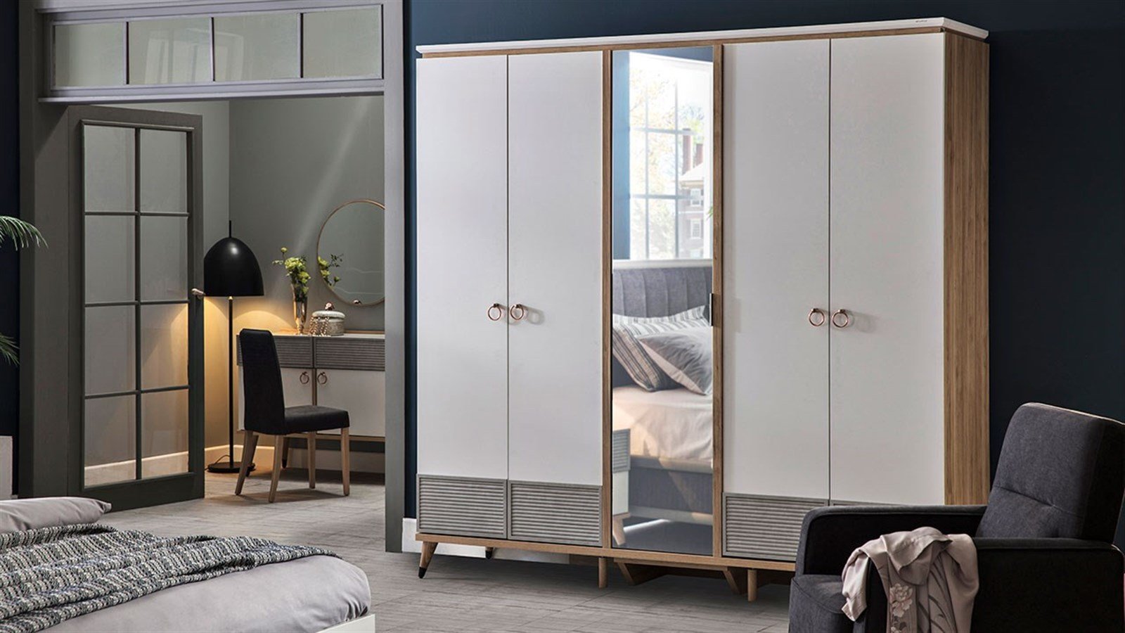 Lena (Stauraum) Schlafzimmer Set