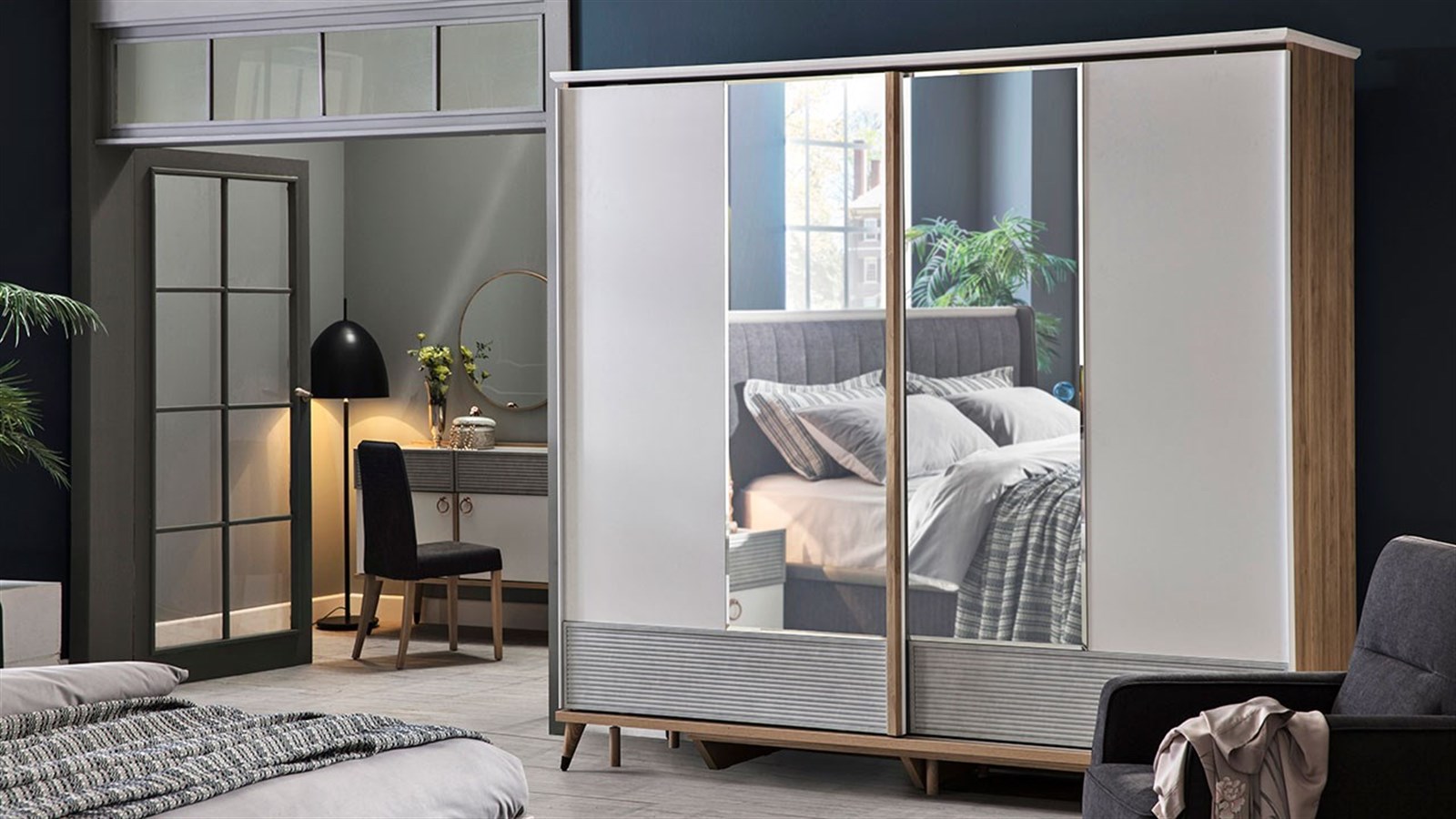 Lena (Stauraum) Schlafzimmer Set