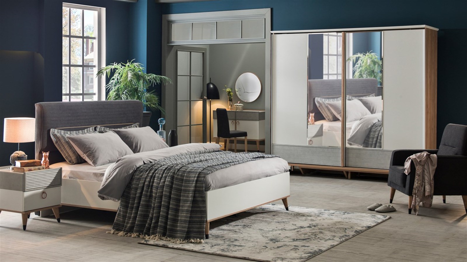 Lena (Stauraum) Schlafzimmer Set
