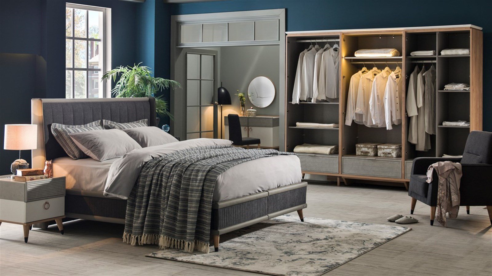 Lena (Stauraum) Schlafzimmer Set