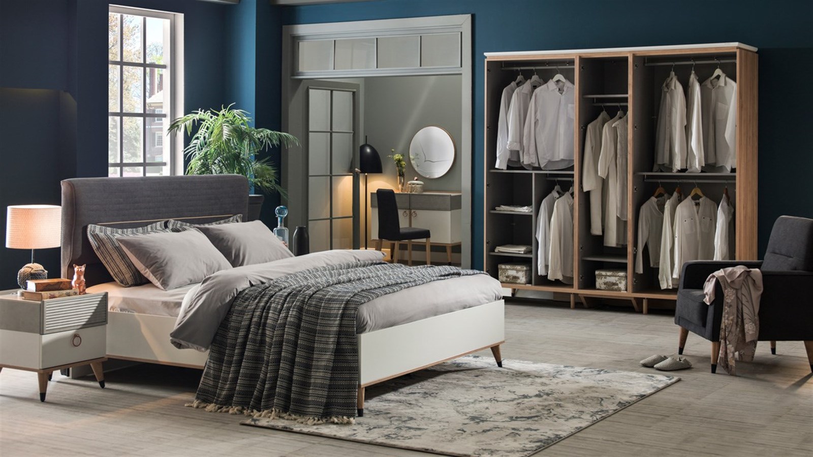 Lena (Stauraum) Schlafzimmer Set