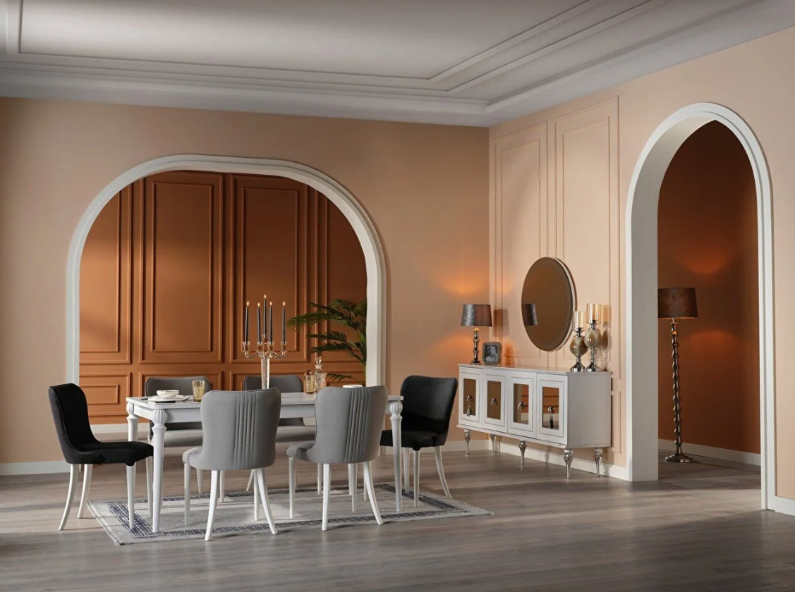 Platin Esszimmer