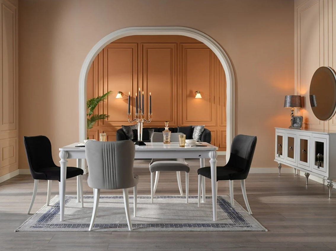 Platin Esszimmer