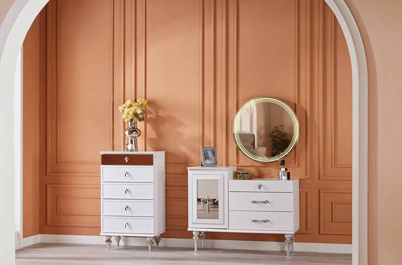Platin Schlafzimmer
