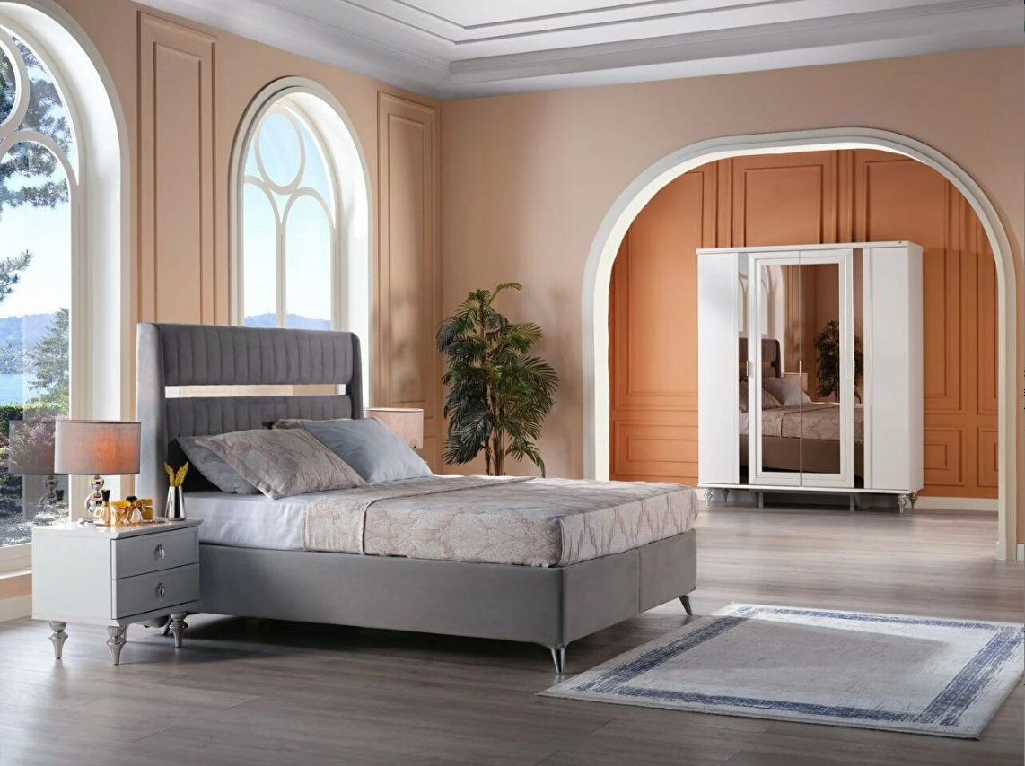 Platin Schlafzimmer