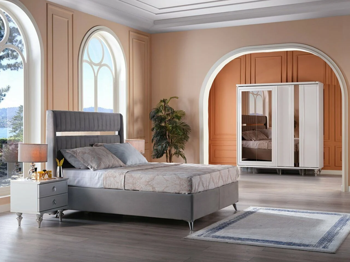 Platin Schlafzimmer