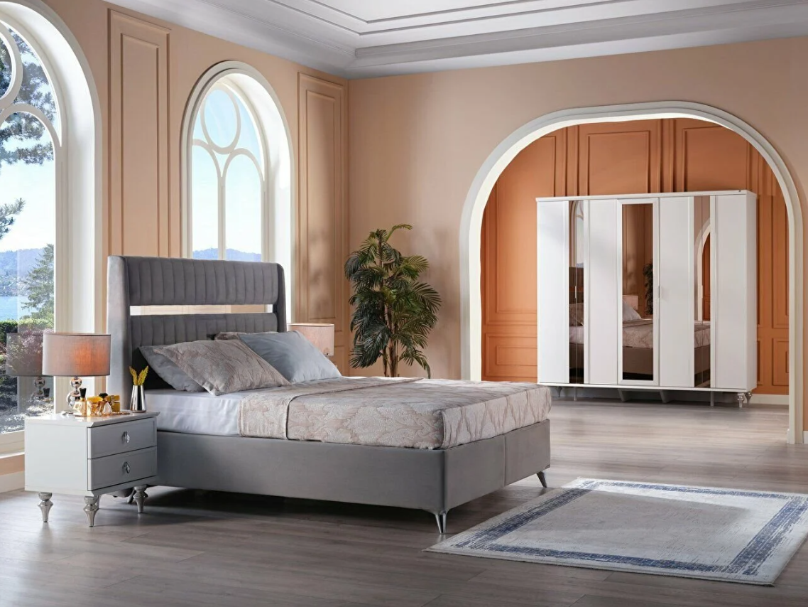 Platin Schlafzimmer