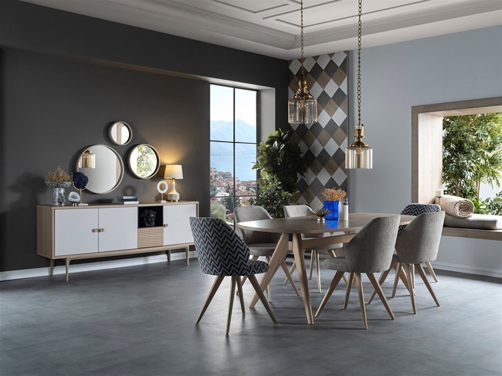 Retro Esszimmer Set