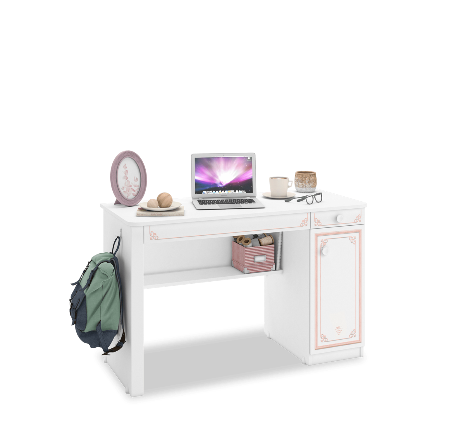 Selena (Rosa) Jugendzimmer Set