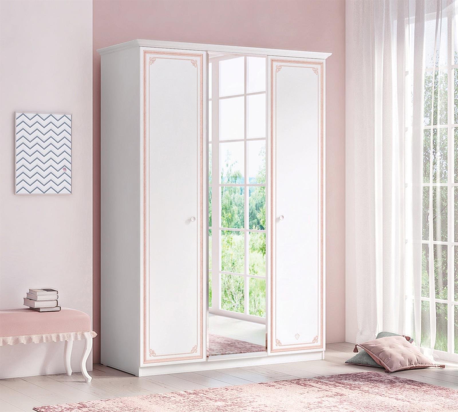 Selena (Rosa) Jugendzimmer Set