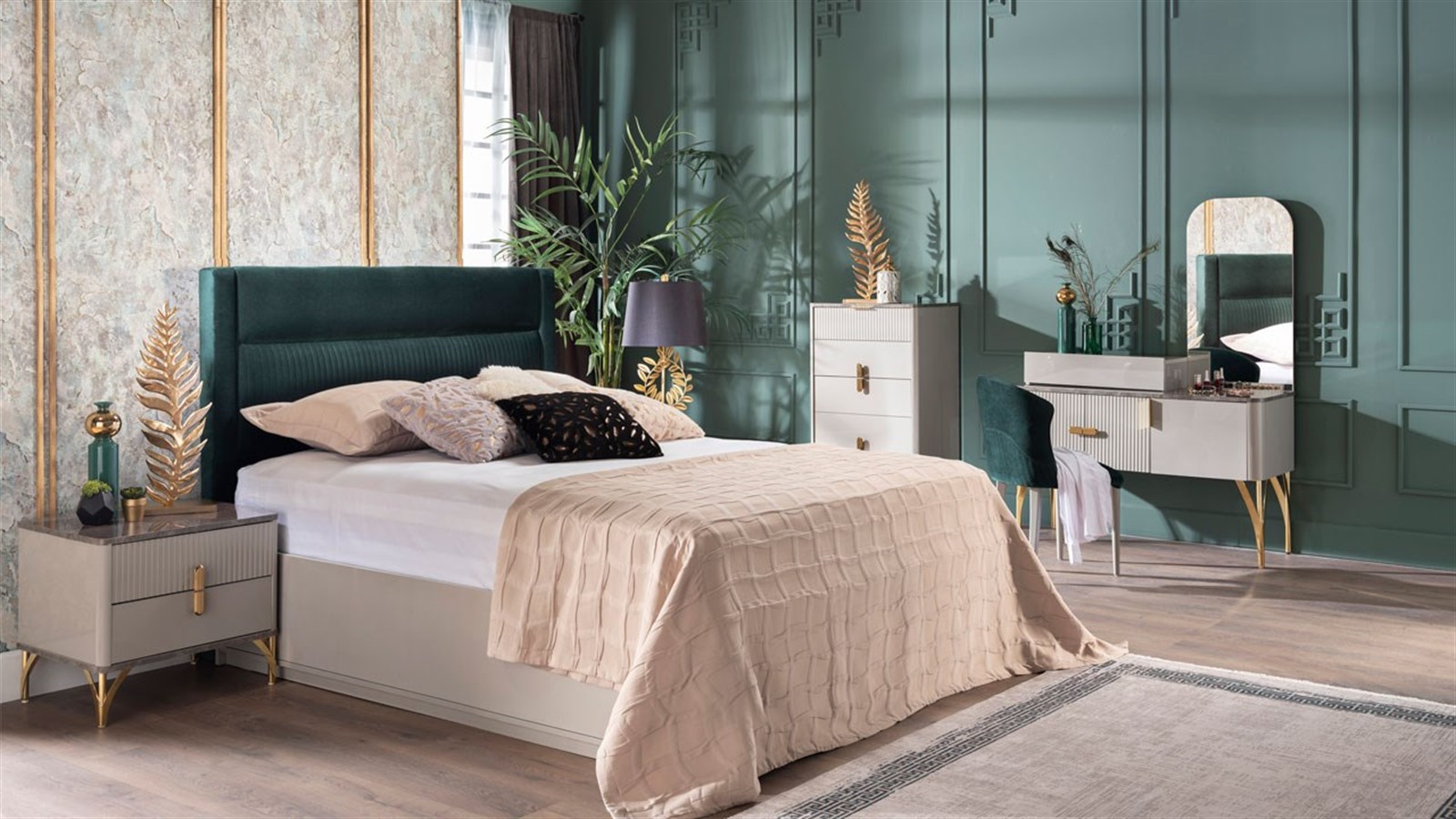 Serra (Stauraum) Schlafzimmer Set