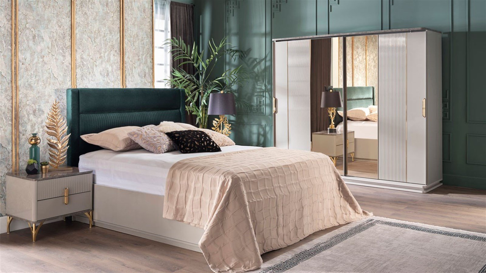 Serra (Stauraum) Schlafzimmer Set