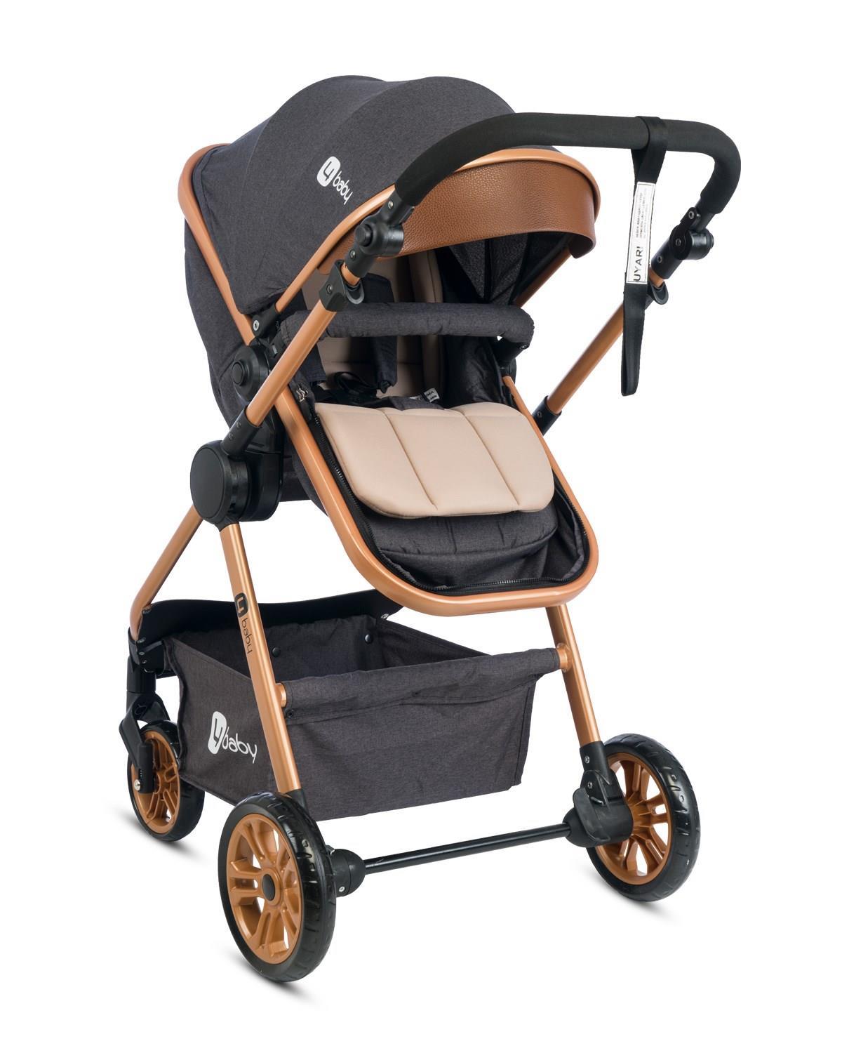 4 Baby AB-490 Comfort Gold Travel Sistem Bebek Arabası Antrasit