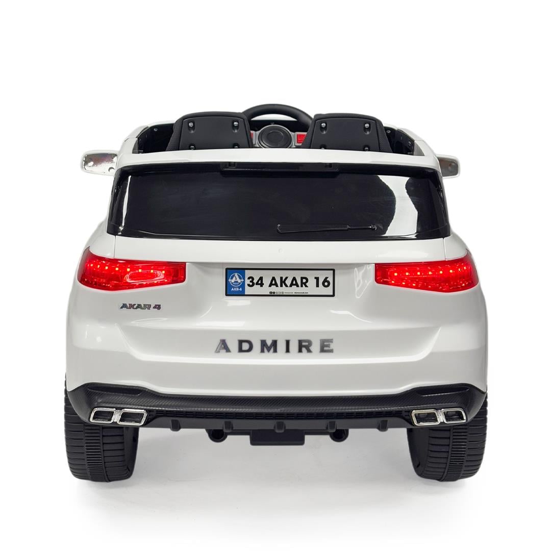 Akar Admire GT Beyaz Uzaktan Kumandalı 4X2 12 VOLT Akülü Araba(97-107)