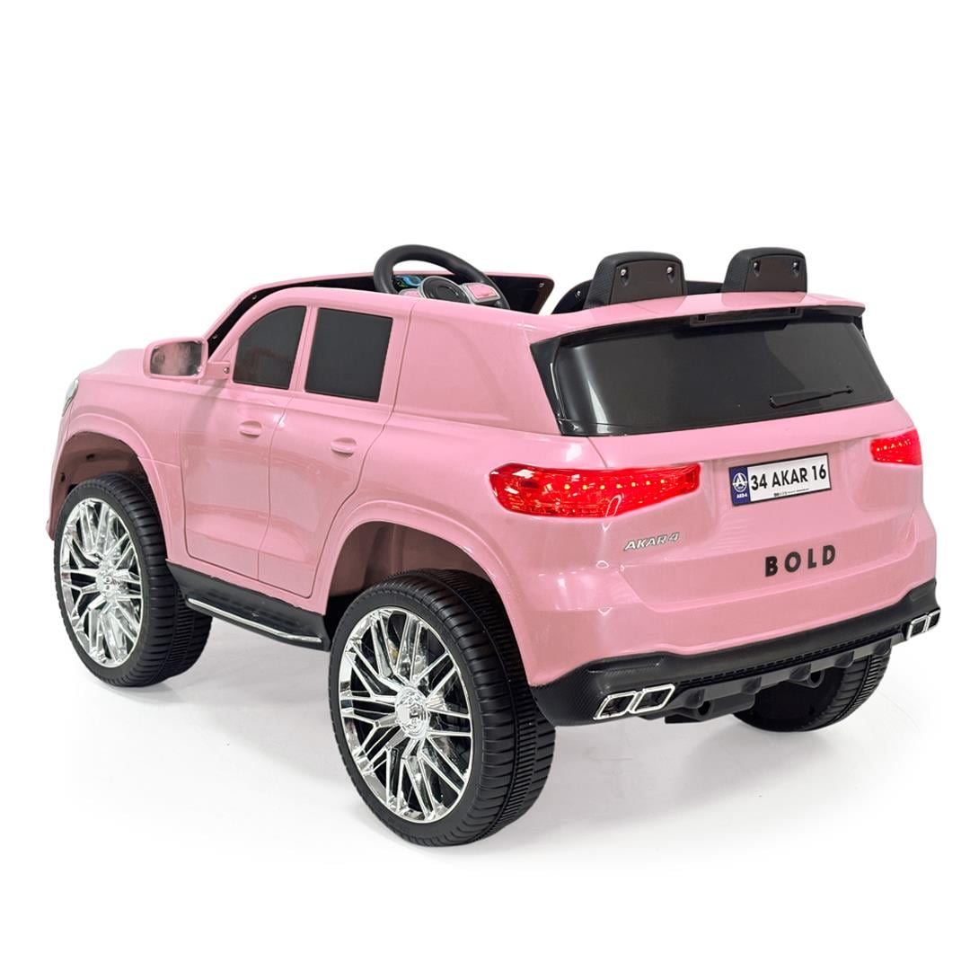 Akar Bold GT Pembe Uzaktan Kumandalı 4X2 12 VOLT Akülü Araba(94-847)