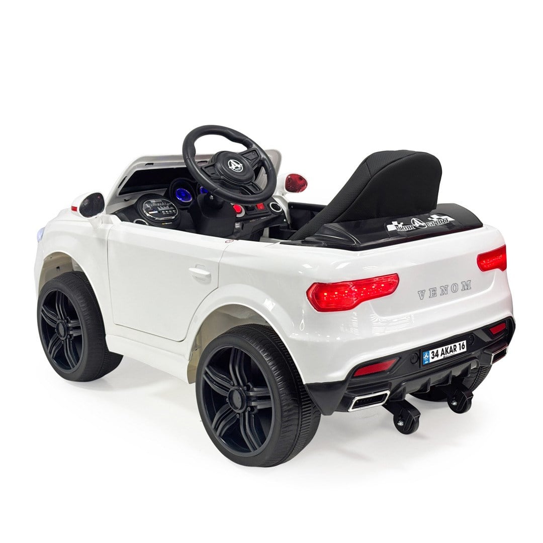 Akar Venom Akülü Kumandalı Araba 4x2 12 Volt Beyaz