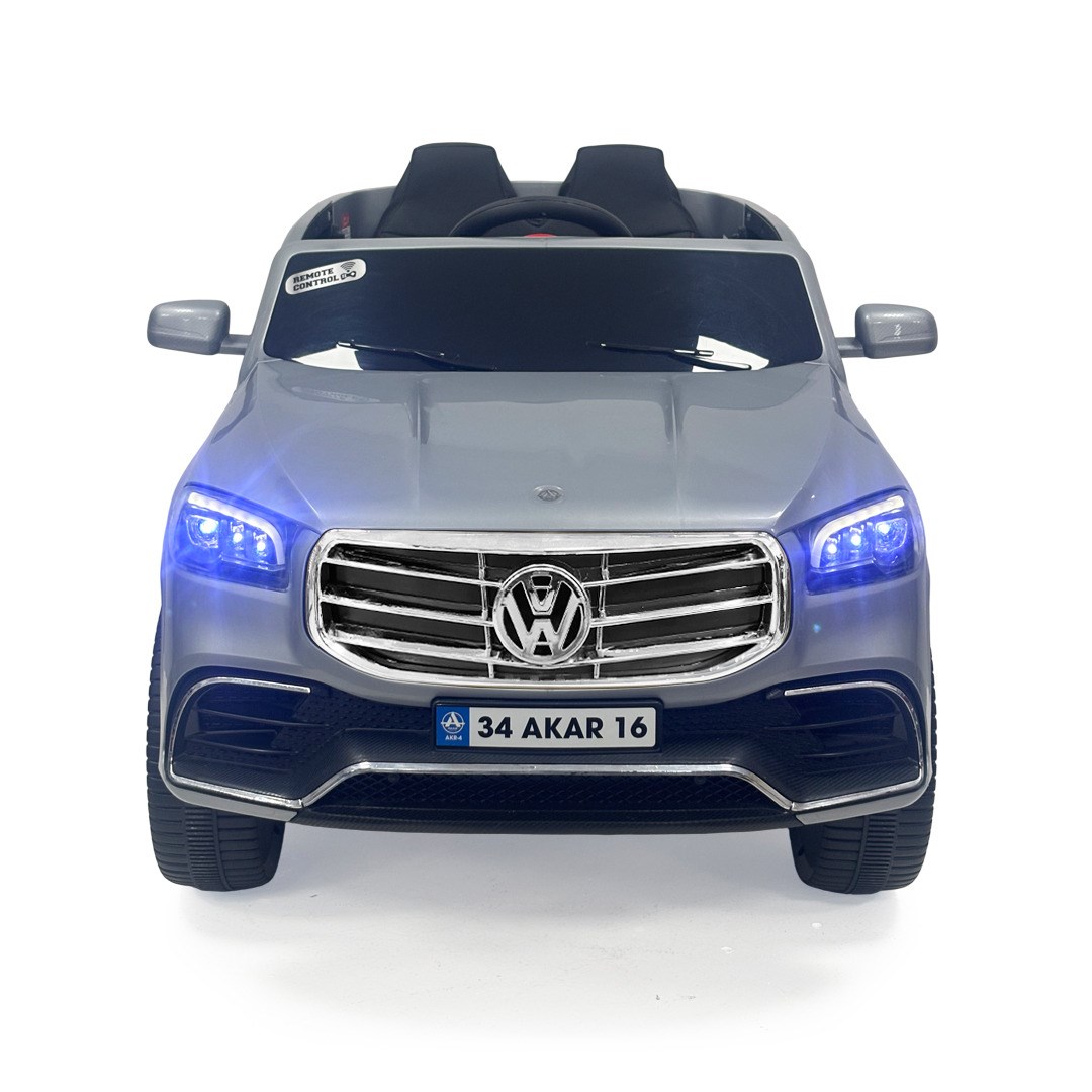 Akar Wınner Komandalı 12 Volt Akülü Araba Gri
