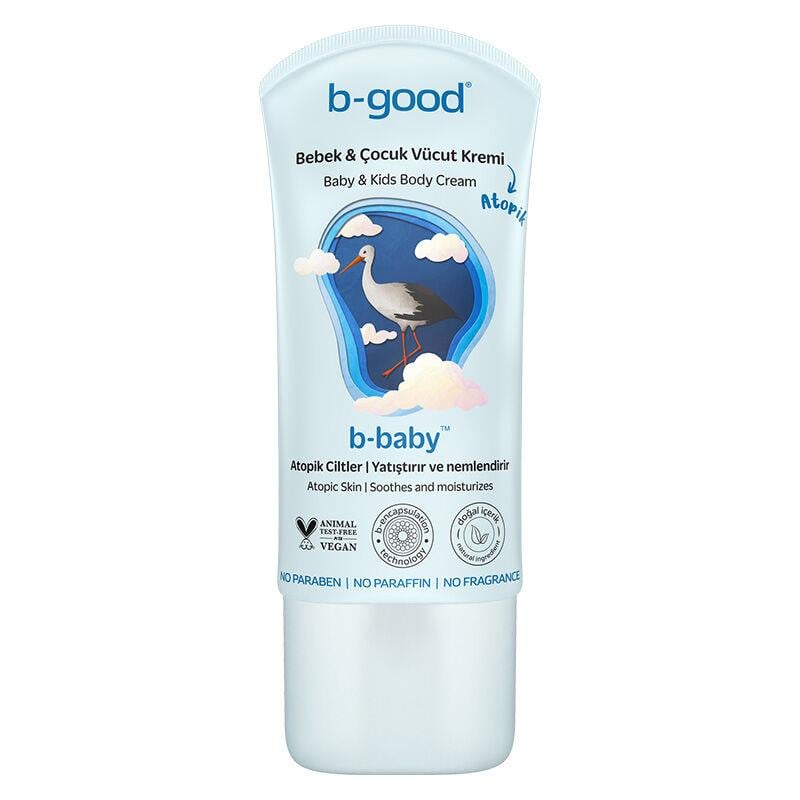 B-Good b-baby Bebek ve Çocuk Vücut Kremi Atopik Ciltler 150 ml