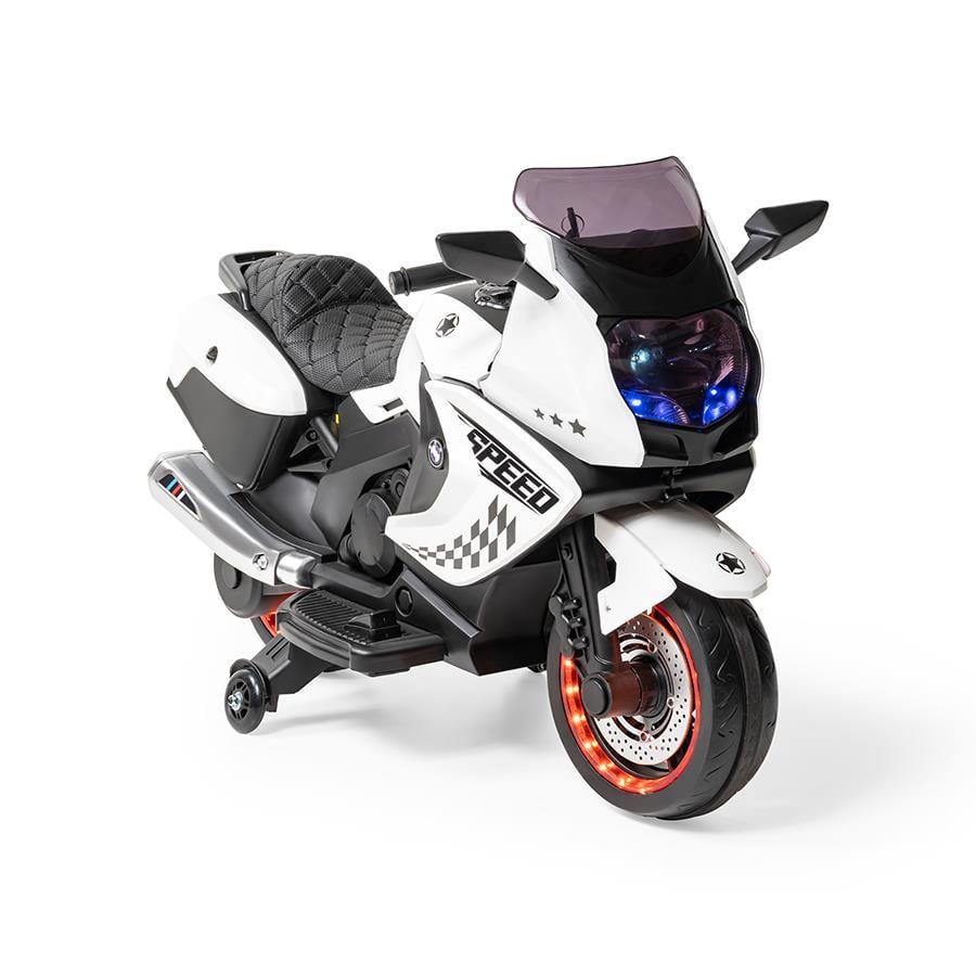 Baby2go 2390 Speed Aküllü 12 V Motosiklet Beyaz