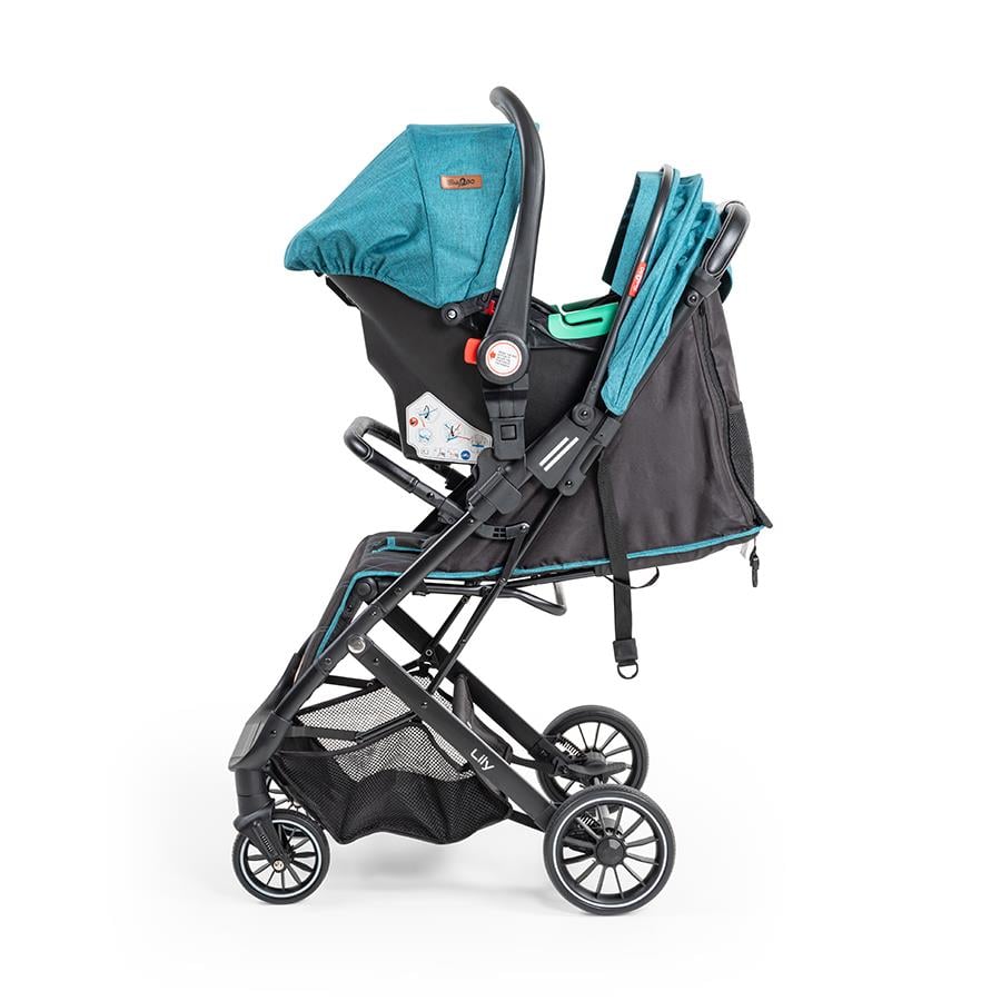 Baby2go 2441 Lily Kabin Travel Sistem Bebek Arabası Gri