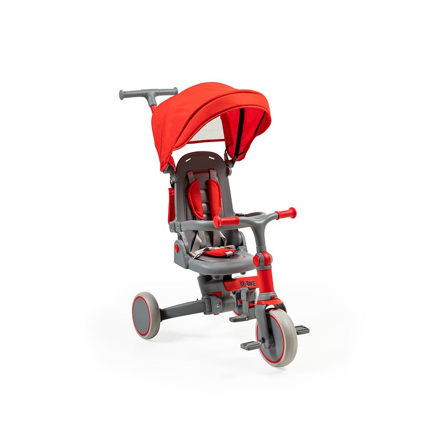 Baby2Go Go Bike Ebeveyn Kontrollü İtmeli 3 Teker Katlanır Bisiklet (sarı)