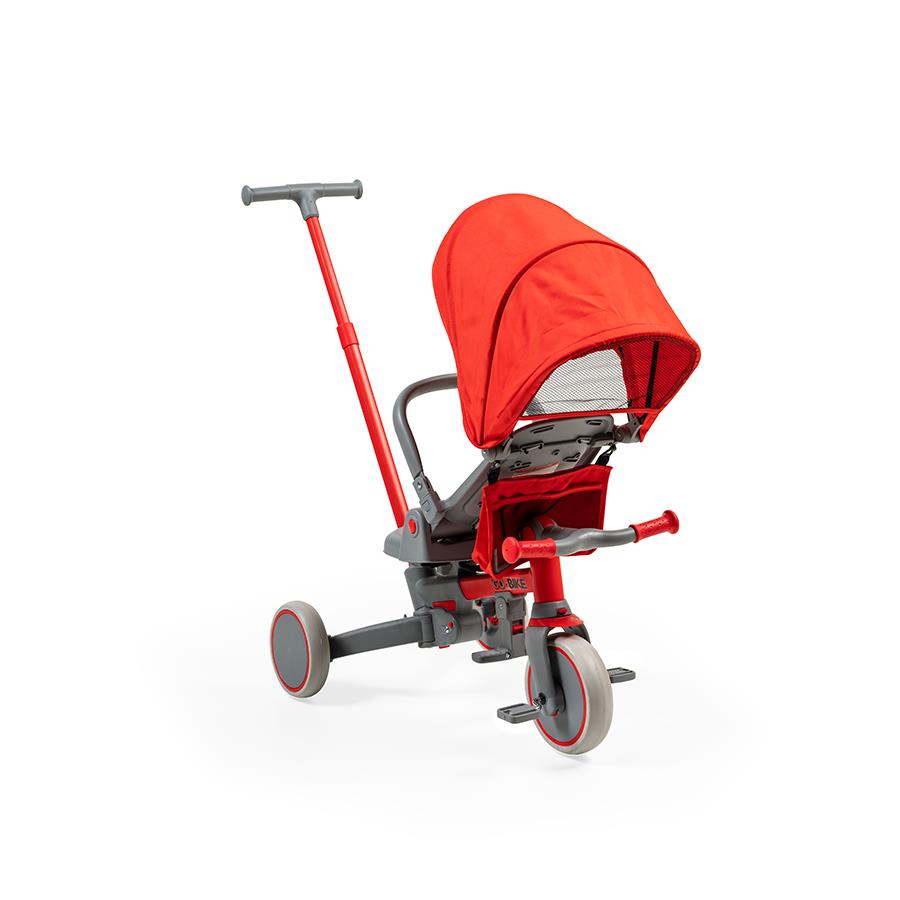 Baby2Go Go Bike Ebeveyn Kontrollü İtmeli 3 Teker Katlanır Bisiklet (sarı)