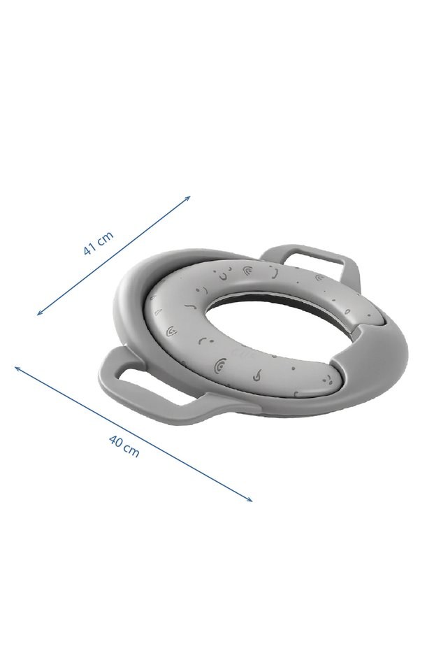 Babyjem 064 Mega Klozet Adaptörü Soft Gri