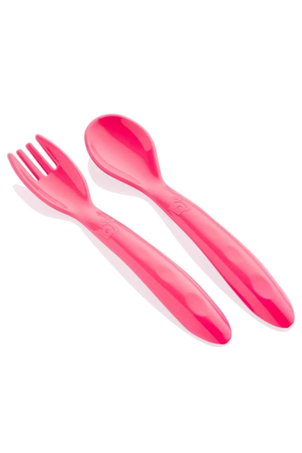 Babyjem 495 Mama Kaşık Çatal Takımı Soft Pembe