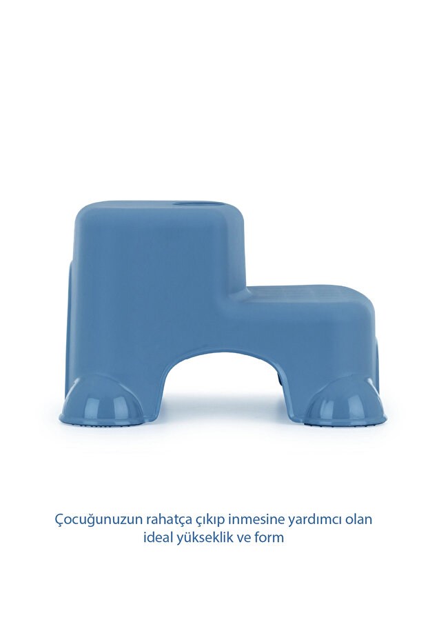 Babyjem 516 Katlı Basamak Çocuk İçin / İndigo Mavi