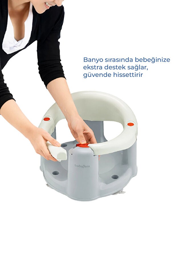 Babyjem 636 Önden Açılır Kaydırmaz B&m Oturağı Kum Beji