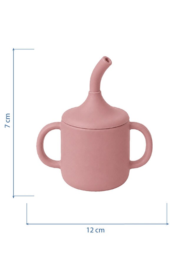 Babyjem 941 Silikon Pipetli Bardak Mocha