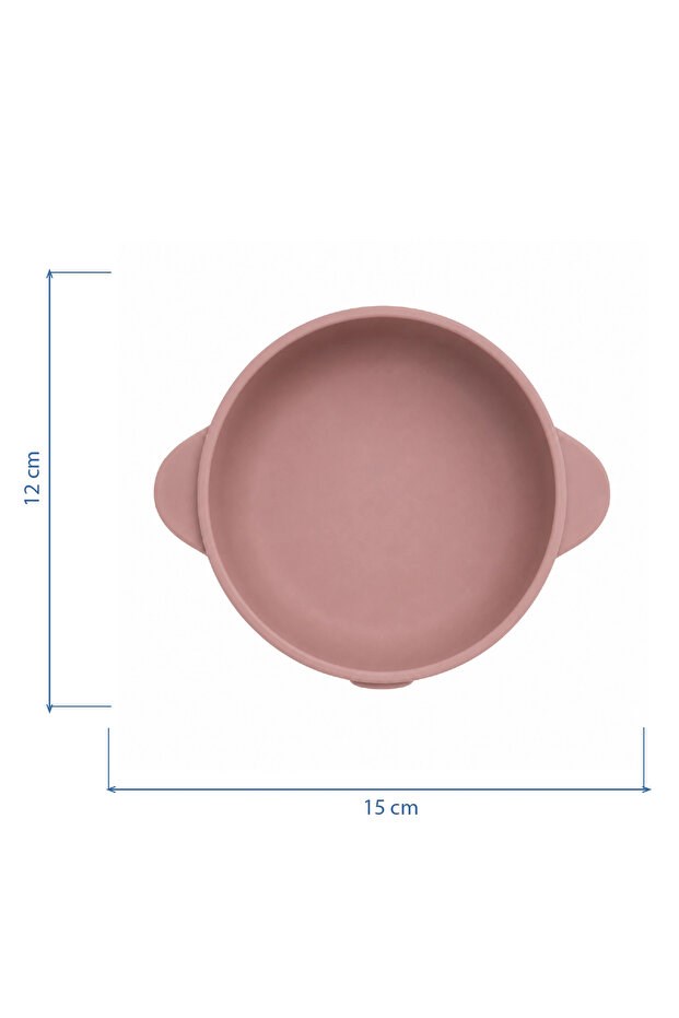Babyjem 942 Silikon Vakumlu Kase Mocha