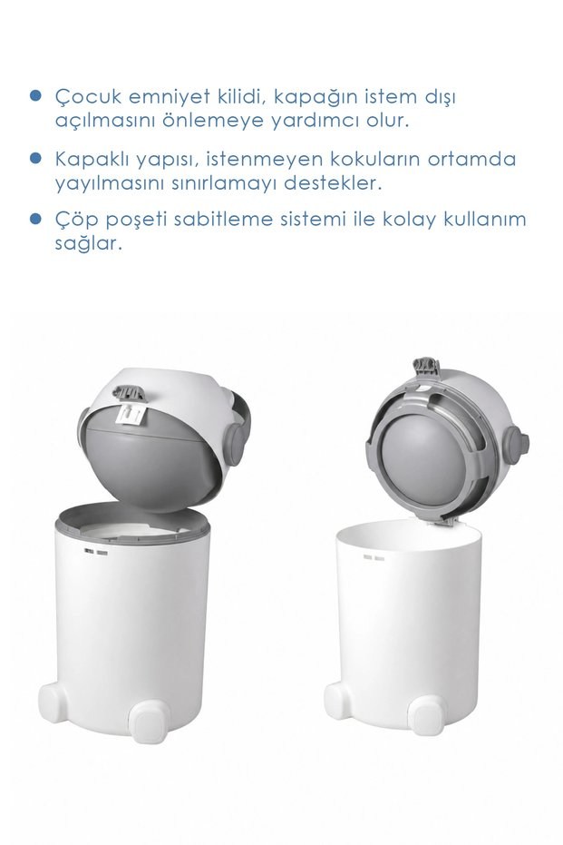 Babyjem 947 Kokusuz Bebek Bezi Çöp Kovası